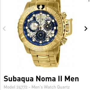 Mens watch Quartz-Subaqua Nova II